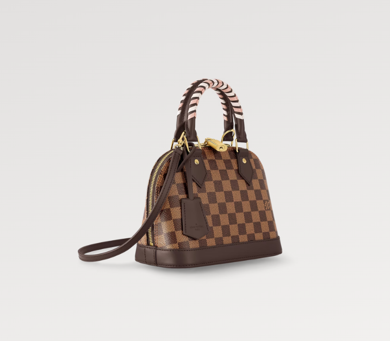 Louis Vuitton Damier Ebene Braided Alma BB