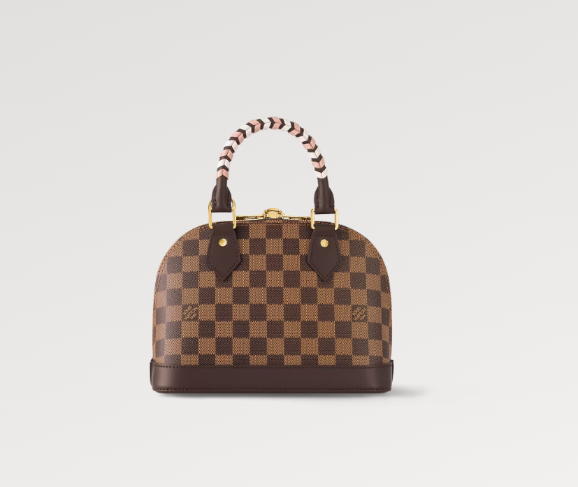 Louis Vuitton Damier Ebene Braided Alma BB