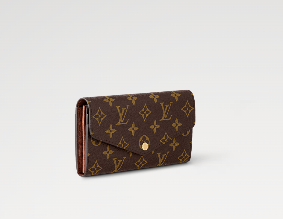 Louis Vuitton SARAH WALLET Brown