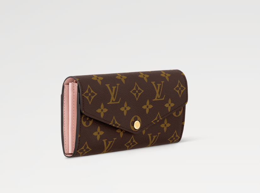 Louis Vuitton SARAH WALLET Rose Ballerine