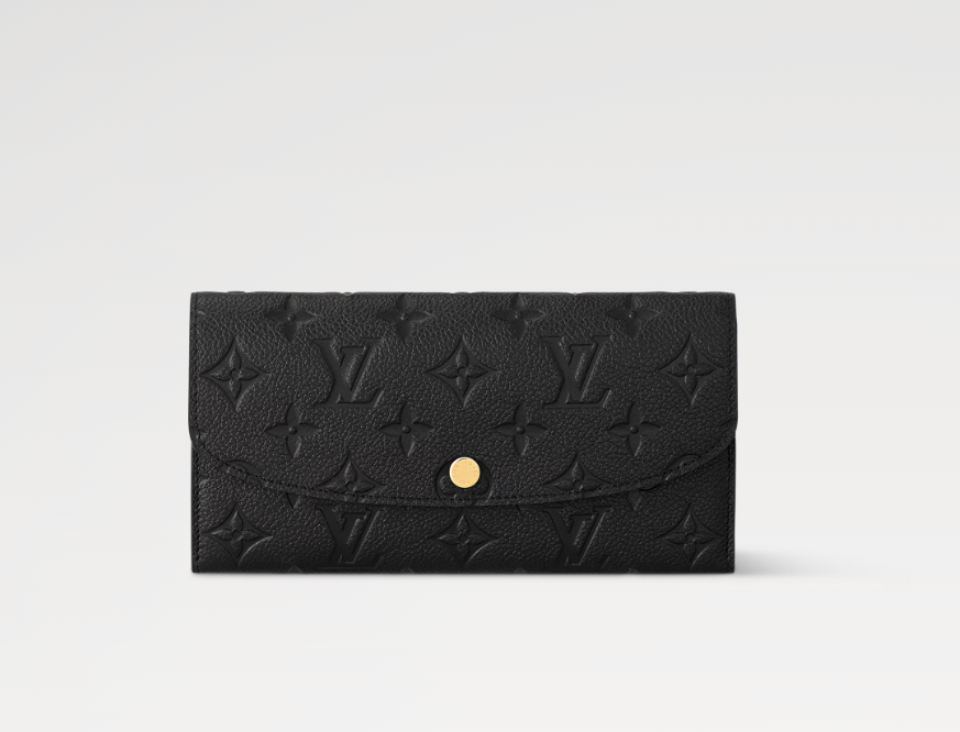 Louis Vuitton EMILIE WALLET Black