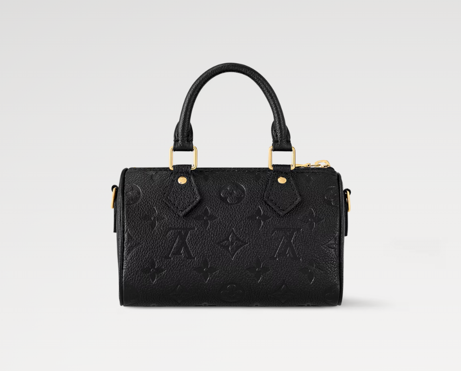 Louis Vuitton Nano Speedy Monogram Black