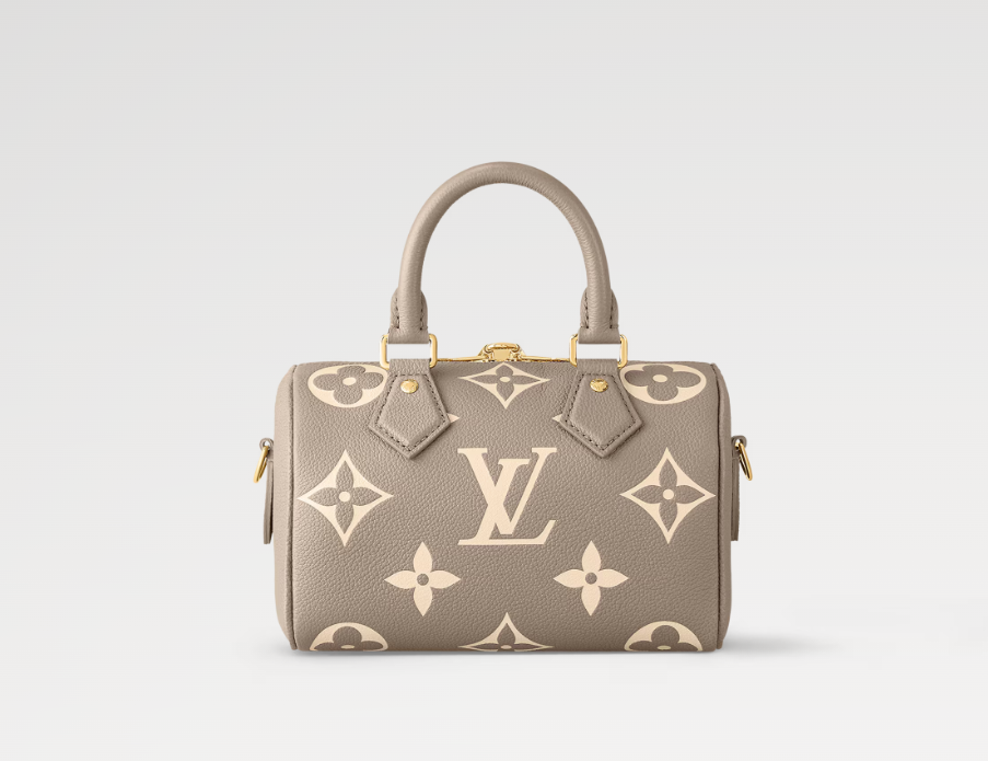 Louis Vuitton Speedy Bandouliere 20 Tourterelle / Crème