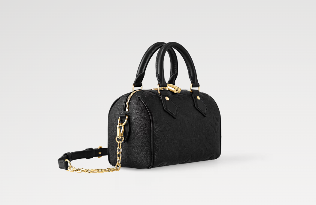 Louis Vuitton Speedy Bandouliere 20 Black