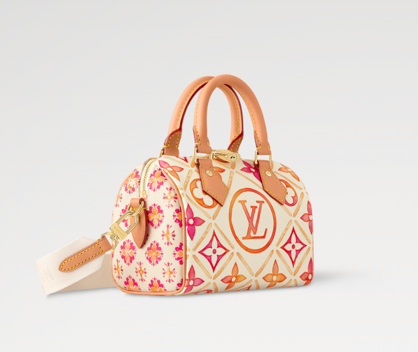 Louis Vuitton Speedy Bandoulière 20 Other Monogram Coral