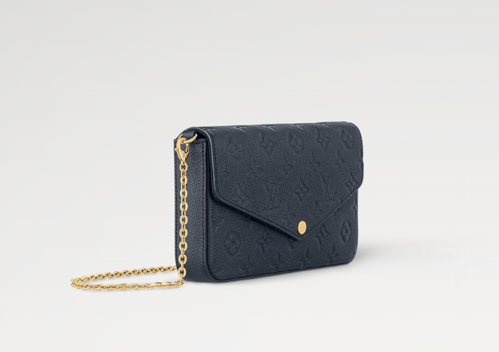 Louis Vuitton Pochette Félicie Monogram Empreinte  Navy