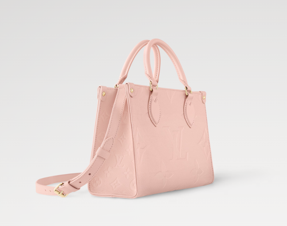 Louis Vuitton Onthego PM Tote Pink Opale