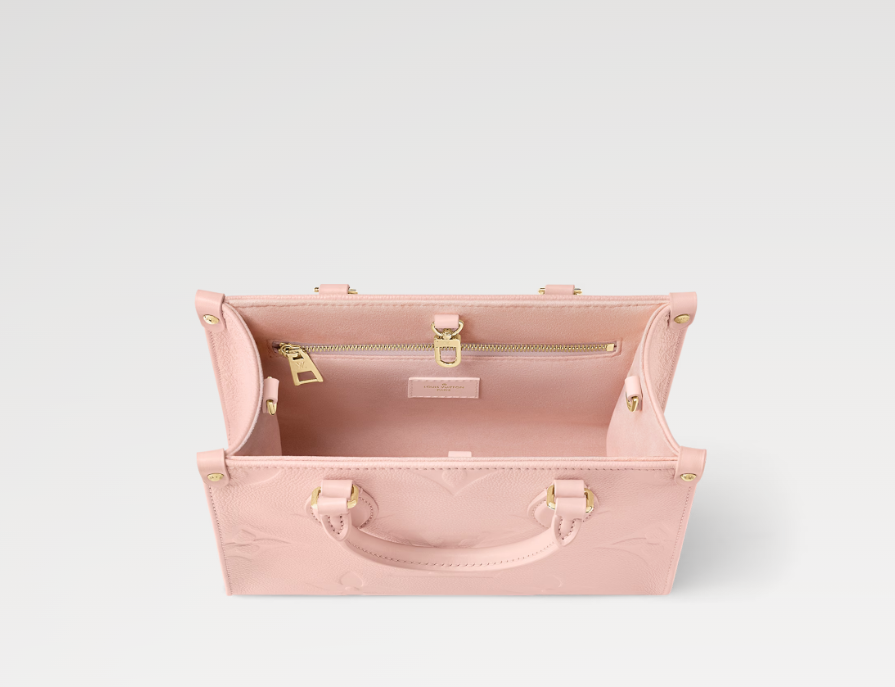 Louis Vuitton Onthego PM Tote Pink Opale