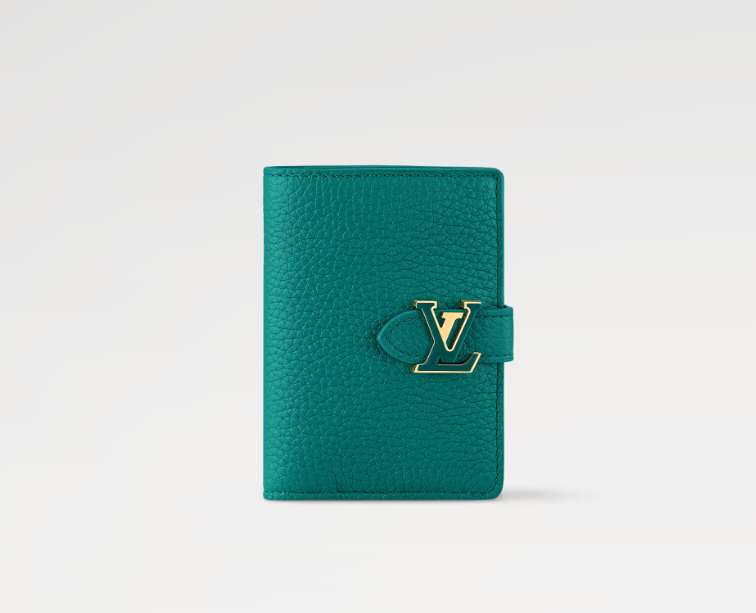 Louis Vuitton Vertical Compact Wallet Emeraude