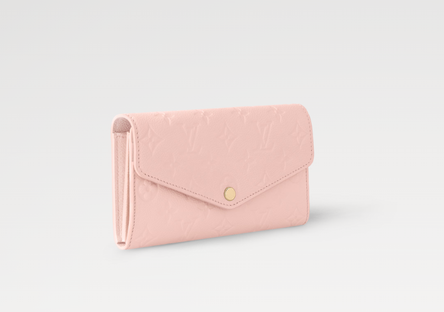 Louis Vuitton SARAH WALLET Pink