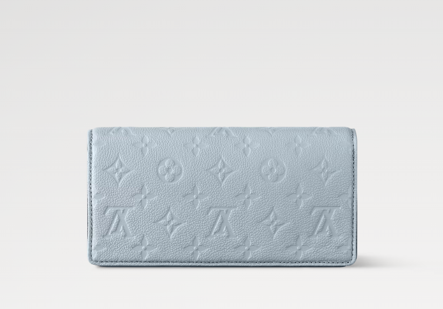 Louis Vuitton Lily Wallet On Chain Blue