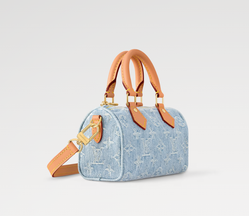 Louis Vuitton Speedy Nano Other Monogram Sky Blue