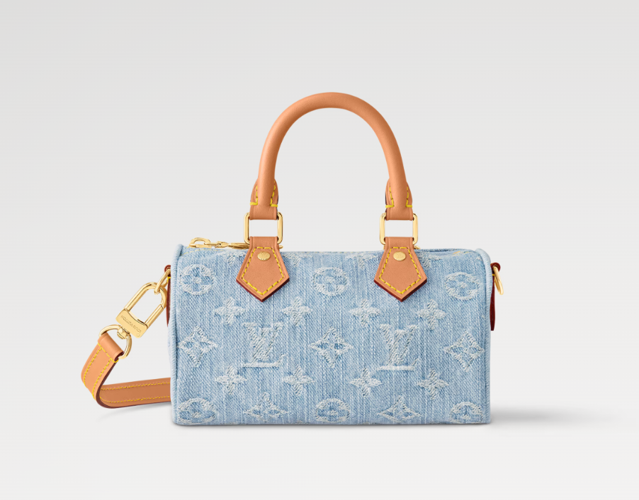 Louis Vuitton Speedy Nano Other Monogram Sky Blue