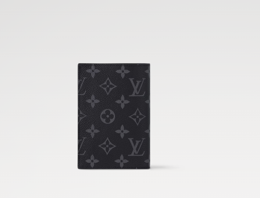 Louis Vuitton PASSPORT COVER Monogram Eclipse