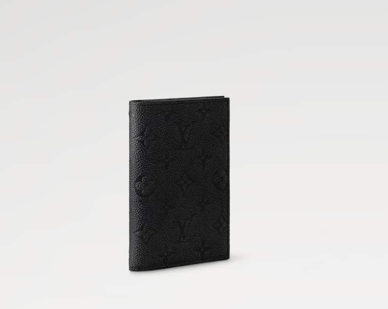 Louis Vuitton PASSPORT COVER Monogram Black