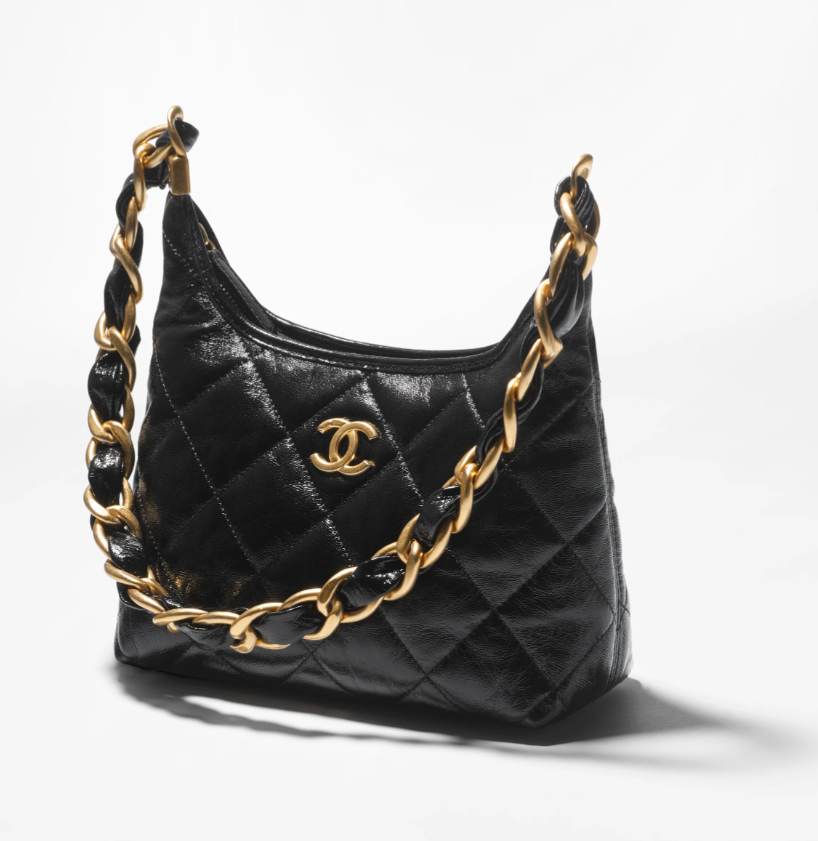 Chanel Small Hobo Bag Black