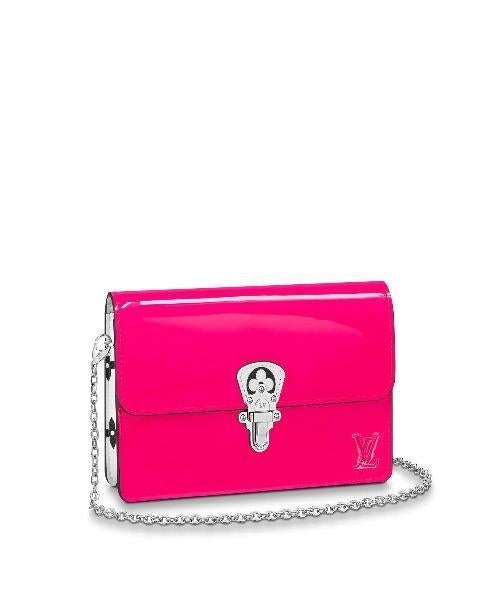 Louis Vuitton Monogram Rose Ballerine Cherrwood Pink Patent