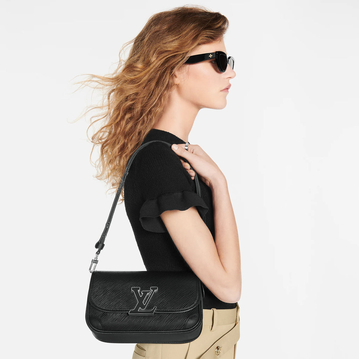 Louis Vuitton Buci Bag Black