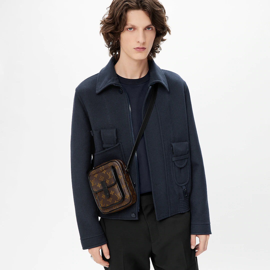 Louis Vuitton Christopher Wearable Wallet Monogram Macassar Canvas –  StyleHill