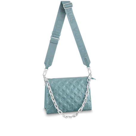 Louis Vuitton's Coussin PM Now Comes In Bleu Glacier And Camel -  BAGAHOLICBOY