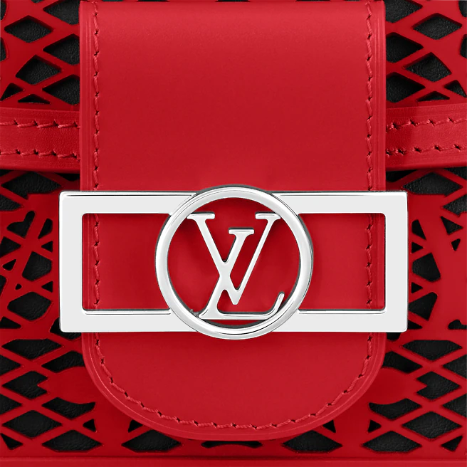 Louis Vuitton Mini Dauphine Red