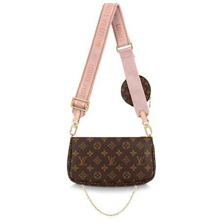 Louis Vuitton Multi Pochette Accessoires Rose Clair